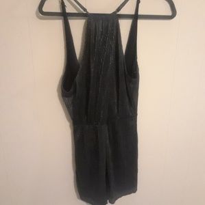 Gorgeous Metallic Romper